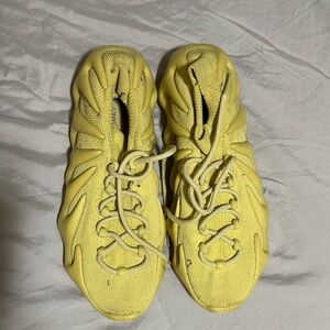 Yeezy Lemon Yellow Wave Sneakers